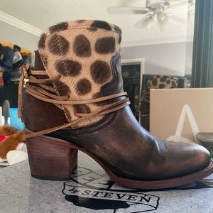 Freebird by Steven - Casey Booties. Perfect to transition to Fall!!